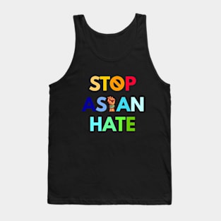 Stop asian hate, asian lives matter, anti hate Tank Top